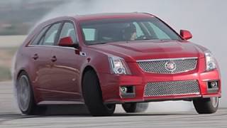 2011 Cadillac CTSV Sport Wagon  First Drive [upl. by Kachine868]