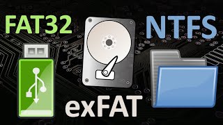 FAT32 vs exFAT vs NTFS Dateisysteme einfach erklärt [upl. by Nothgiel]