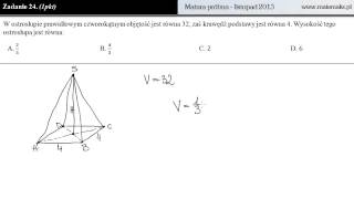 Zadanie 24  matura próbna  listopad 2013 [upl. by Japha]