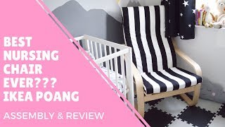 Best Nursing Chair Ever  Ikea Poang Chair  How To Assemble amp Review  Oh Hi DIY [upl. by Kokaras527]