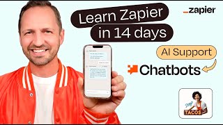 Set Up AI Support with Zapier Chatbots  Learn Zapier in 14 Days [upl. by Hunger97]