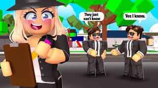 I WENT UNDERCOVER IN ROBLOX BROOKHAVEN [upl. by Lehmann]