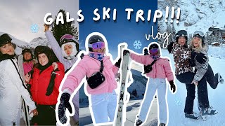 GIRLS SKI TRIP VLOG  VAL DISERE SKIING 2023 [upl. by Joiner673]