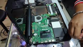 asus X555L how to open and upgrade ssd with hdd caddy [upl. by Yltnerb]