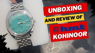 HMT Kohinoor  Unboxing and review of HMT Kohinoor Mechanical watch [upl. by Cut]