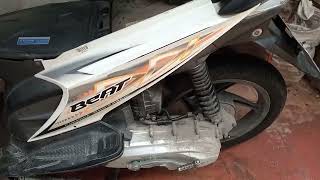 Letak nomor rangka dan mesin Honda beat 2012 [upl. by Aicala]