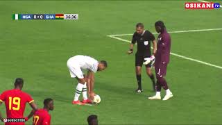 GHANA VS NIGERIA 12 HIGHLIGHTS amp ALL GOALS • INTERNATIONAL FRIENDLY • BLACK STARS  SUPER EAGLES [upl. by Mata]