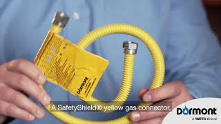 SafetyShield Gas Appliance Connector SmartSense Excess Flow amp Thermal Shutoff Valve Product Overview [upl. by Dorweiler874]