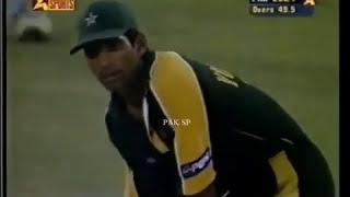 Muhammad Yousuf Last Ball Six to score 100 vs India 2000 [upl. by Thursby]