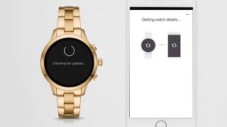 Michael Kors Access Runway Smartwatch  Set Up [upl. by Florine309]