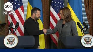 Ukraine’s fight matters to the people of America Harris [upl. by Ailalue]