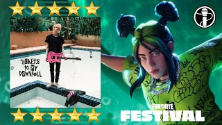 Machine Gun Kelly ft blackbear  my exs best friend  Fortnite Festival EXPERT VOCALS 100 [upl. by Torin]