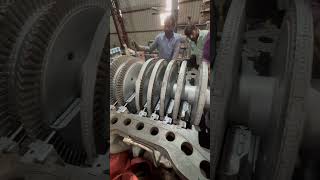 Turbine Rotor  Triveni Turbine Packup triveniturbine powergeneration shortsfeed shorts viral [upl. by Bobbe]