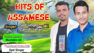 HITS OF ASSAMESE  Spd Singer amp Zanish Jihan  Cover Video Song  Old Is Gold Assamese Mashup Song [upl. by Gregorius]