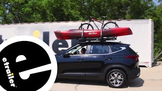 etrailer  Feature Review Thule Caprock Platform Roof Rack for Crossbars [upl. by Amethist]