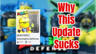 Why The Masteries Update Sucks Doomspire Defense [upl. by Audwen]