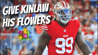 It’s time to give 49ers Javon Kinlaw his flowers 💐 [upl. by Elwee]