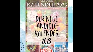 Unser zauberhafter neuer LandIdeeWandkalender für 2023 [upl. by Saref]