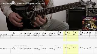 Blinded in Chains  Avenged Sevenfold guitar cover [upl. by Assirok]