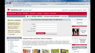 AbeBookscom Help  How to Place an Order [upl. by Leehar643]