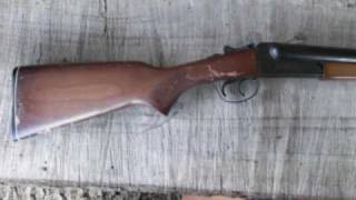 Duracoating and stock refinishing on a Stevens model 311 double barrel shotgun part 2 [upl. by Gerstein403]