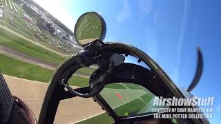 Flying the Spitfire in Oshkosh Spitfire Mk IX Helmet Cam [upl. by Waki]