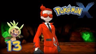 Pokémon X  Cap13 ¡La Cueva Brillante y el Team Flare [upl. by Past977]