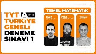 3D Türkiye Geneli Deneme Sınavı 1  TYT  A Kitapçığı Temel Matematik Soru Çözümleri [upl. by Obola908]