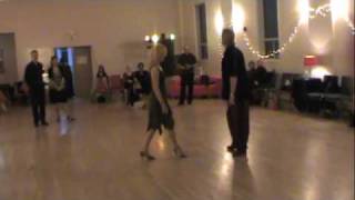 Tango Class Salida Milonguera by Oscar amp Mary Ann Casas [upl. by Hgielram]