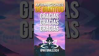 ☀️ AFIRMACIONES DE GRATITUD Para La Mañana ☀️ gratitud bienestar gratitudporlamañana [upl. by Yblehs]