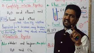 Solubility of liquids in liquids [upl. by Ck]