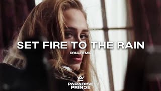 Adele  Set Fire To The Rain Drill Remix Prod Paradise Prince [upl. by Rettuc]