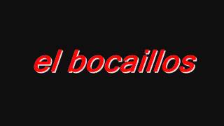 el bocaillos LOS PALITOS nuevo disco 2013 [upl. by Ennayd]