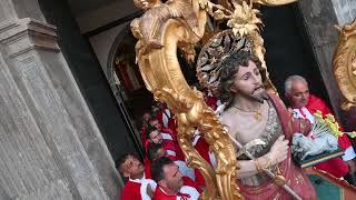 Nocera Terinese SAN GIOVANNI BATTISTA festa 2023 Uscita processione [upl. by Jabin]