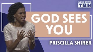 Priscilla Shirer Do You See God in YOUR Life  Women of Faith on TBN [upl. by Erlewine466]