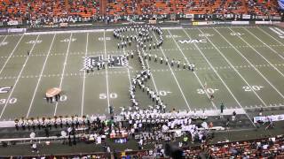 The Original Marching Band Forms Giant Football Player [upl. by Paige]