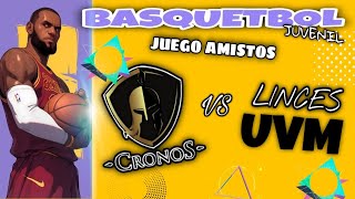 CRONOS VS LINCES UVM  Partido Amistoso [upl. by Sidnac]