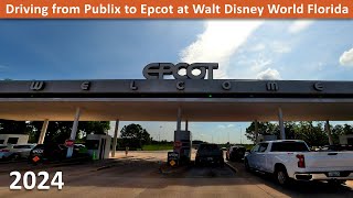 Driving to EPCOT at Walt Disney World from Ocoee Florida on SR429 from Publix on West Road [upl. by Enilra77]