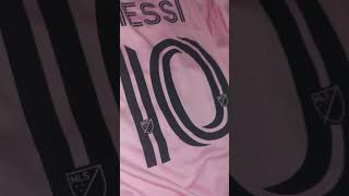 GoGoalShop MESSI Inter Miami CF Home Jersey 2022 Unboxing Review [upl. by Noraf]