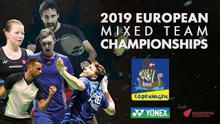 France Marie Batomene vs Spain Clara Azurmendi  Day 2  European Mixed Team C’ships 2019 [upl. by Lateehs278]