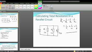 Calculation Three Resistors in Parallel [upl. by Teleya250]