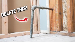 How To Remove OLD Steel Water Pipe And Replace With NEW PEX Piping DIY [upl. by Nyltac261]