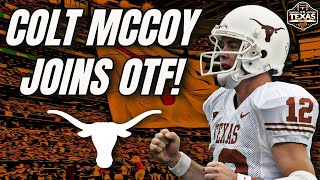 Colt McCoy Joins OTF [upl. by Aikenahs]