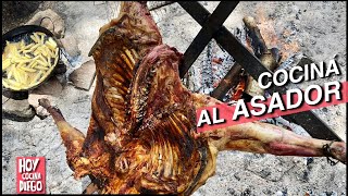 CORDERO al ASADOR  Como usar el ASADOR CRUZ [upl. by Fugere]