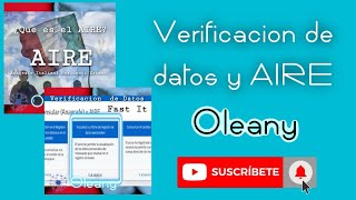 06 Verificacion de datos en el Fast it e Inscripción en el AIRE rutaargentinaespaña oleany [upl. by Sessler]