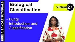 Biological Classification  NEET  Fungi  Introduction and Classification  Neela Bakore Tutorials [upl. by Kotto109]