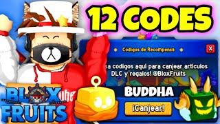 12 CODIGOS DE BLOX FRUITS CODES ROBLOX BUDDHA [upl. by Ennaeiluj655]