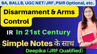 Disarmament and Arms Control in International Relations [upl. by Otsuj109]