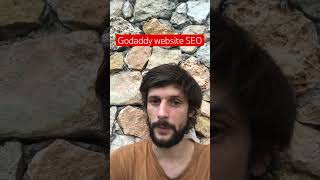 Godaddy Website is not the best choice for SEO marketing websites seo seowebsite [upl. by Assilak]