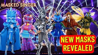 New Masks REVEALED  Masked Singer Season 12 [upl. by Morris792]